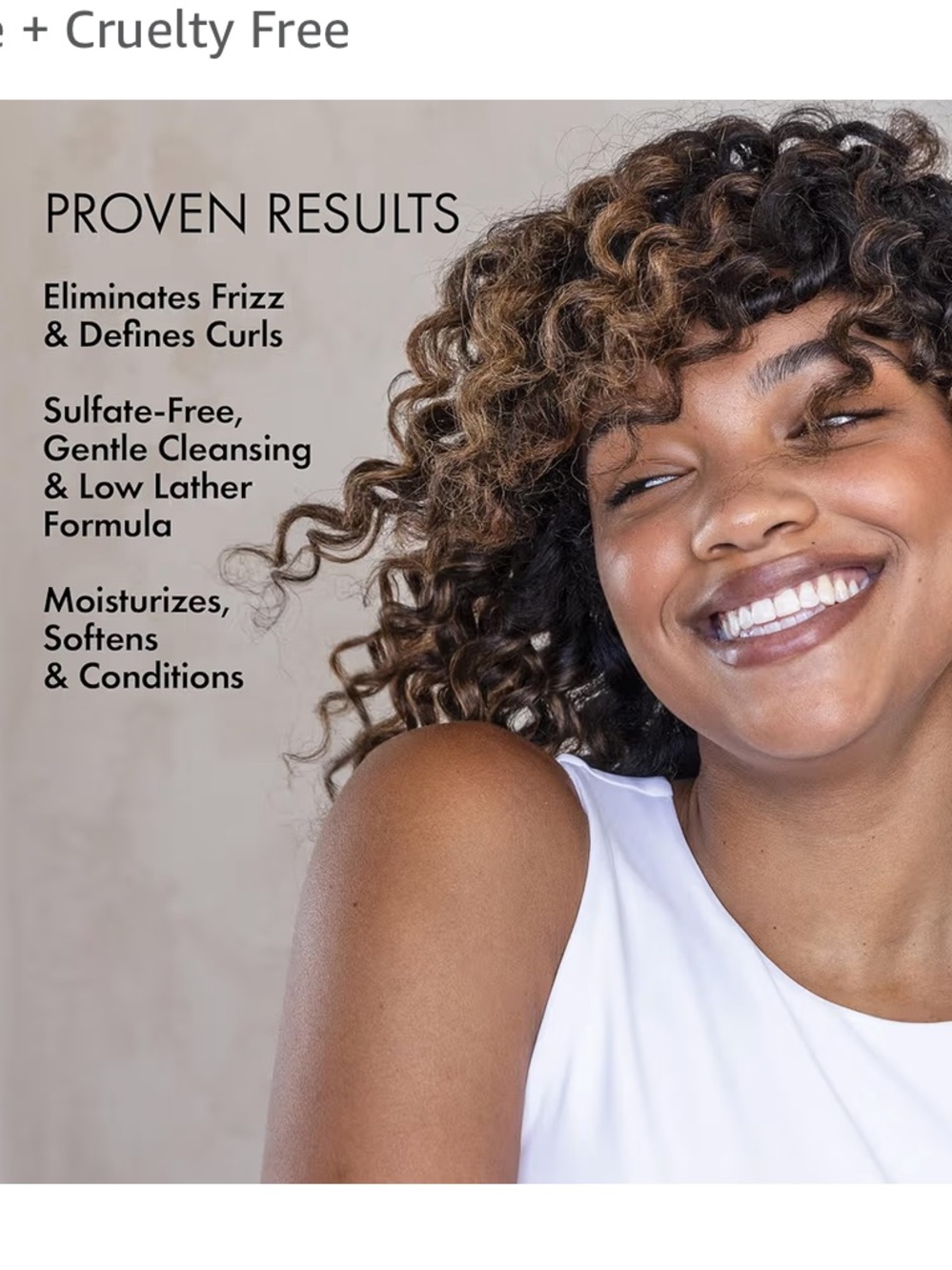 BondiBoost Curl Boss Shampoo — White with Rose Gold Accent - Picture 6 of 8
